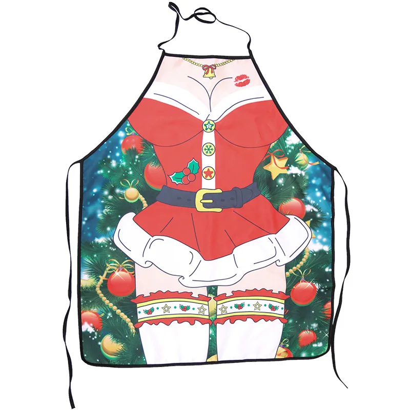 bell skirt Новогодний фартук колокольчик юбка олень для дома женщины готовка смешные сексуальные украшения декоры - Цвет: bell skirt