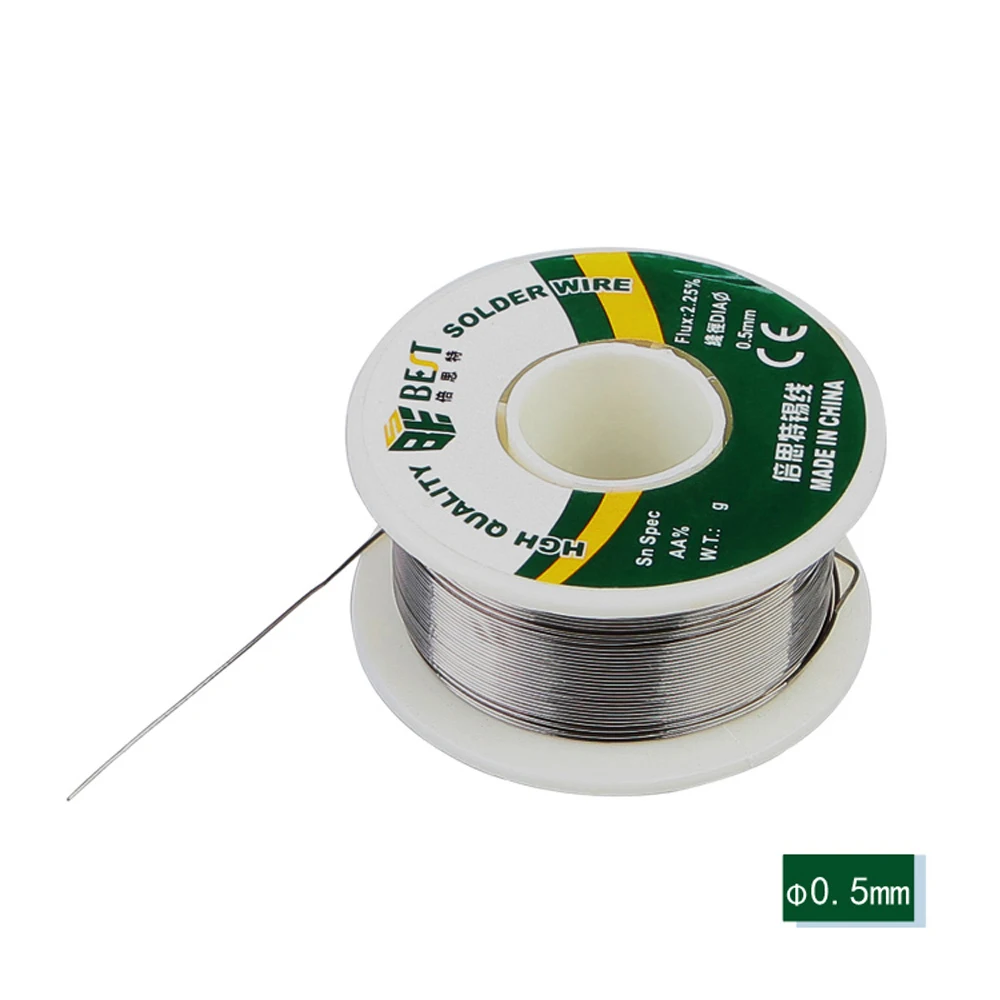 

BEST 0.5mm Mobile Phone Computer Motherboard Maintenance Solder Eire 100G For Intensive Circuit Board Welding