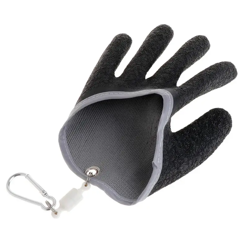Рыболовные Перчатки, Нескользящие латексные перчатки с магнитным захватом, противоскользящие защитные рыболовные аксессуары для левой/правой руки