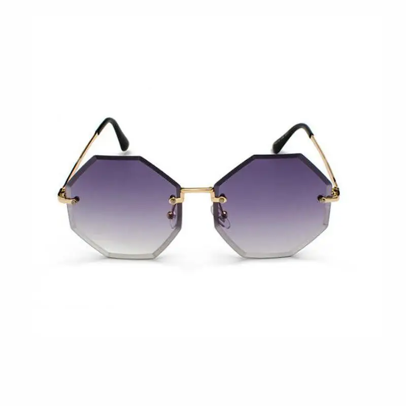 Женские солнцезащитные очки KAPELUS с шестигранными очками без очков Солнцезащитные очки Модные и модные