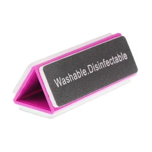 専門の三角形 3 サイドネイルバッファポーランドサンディングブロックファイルマニキュア(China)