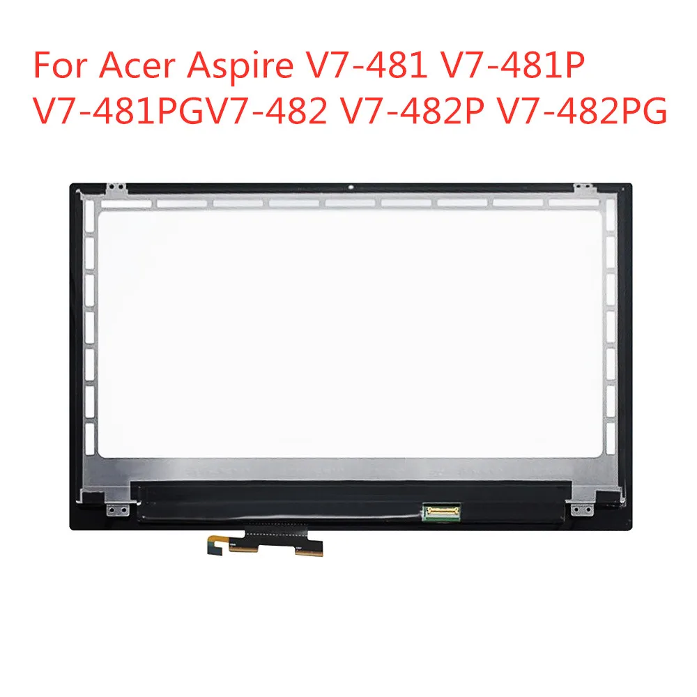 14-Laptop-LCD-Touch-Screen-Assembly-For-Acer-Aspire-V7-482P-V7-482PG-V7-481P-Free