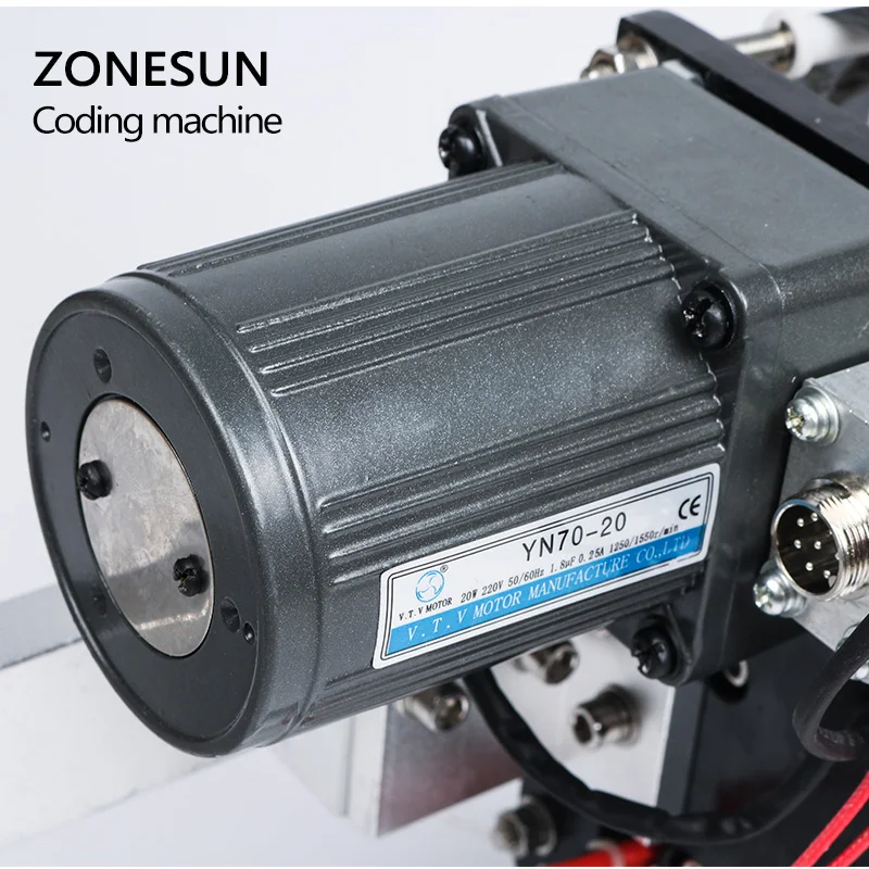 ZONESUN LT 50 Этикетировочная машина полу автоматическая Дата истечения срока