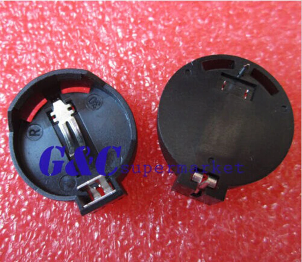Buy 10PCS CR2025 2025 Button Coin Cell Battery Socket