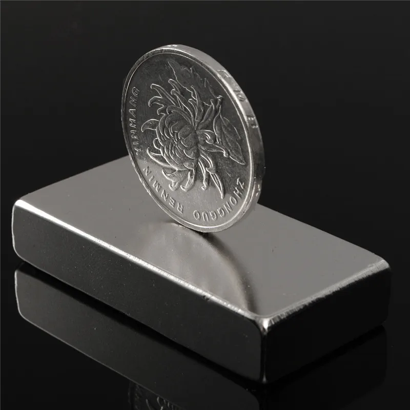 

One Very Strong 45mm x 20mm x10mm Large Neodymium Block Magnets N35 Square magnet Permanent magnet