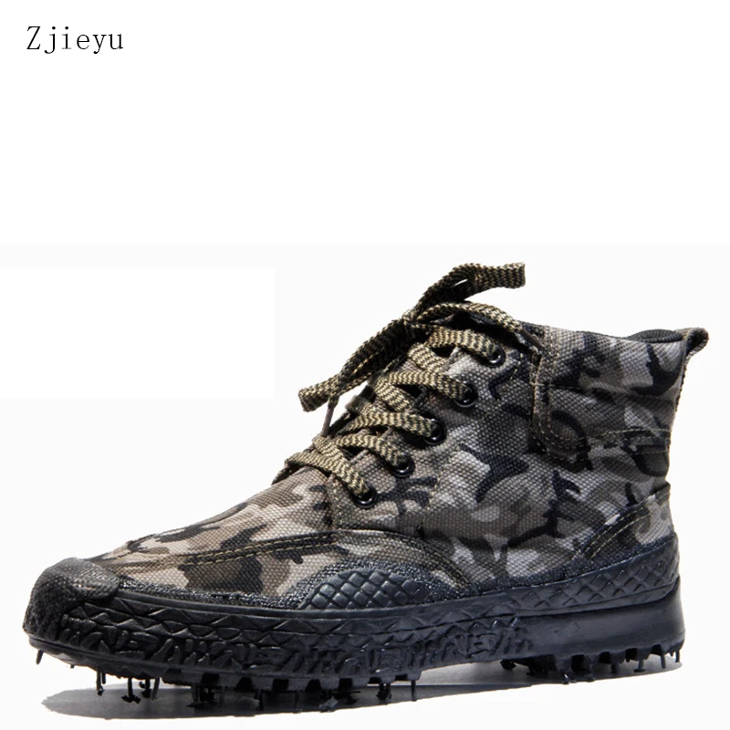 

2016 high camouflage military boots bot men travel camping climbing shoes