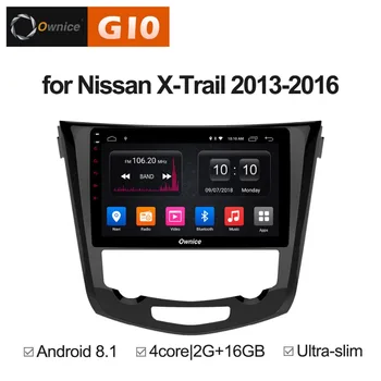 

10.1 inch Car DVD Player Android 8.1 Quad Core 2GB RAM+16GB ROM For Nissan X-Trail 2013-2016 GPS Navigation Radio Stereo BT