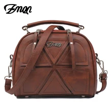 ZMQN Women Messenger Bags Famous Brand 2017 Vintage Retro Women Crossbody Bag Small PU Leather Handbags