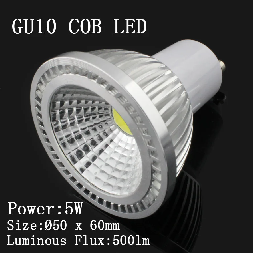 

Dimmable COB cree LED Spotlighting Epistar chip LED Bulbs with reflector LED Lamps Free shipping