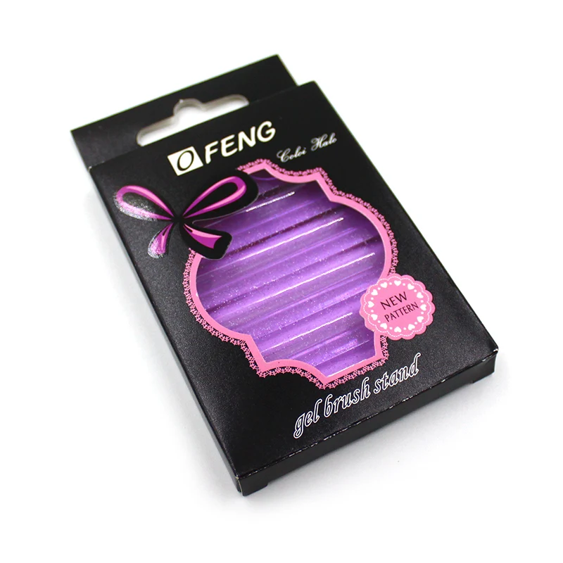 Nail Art Brush Holder Set Pen Display Stand Tools Acrylic Uv Gel Brush