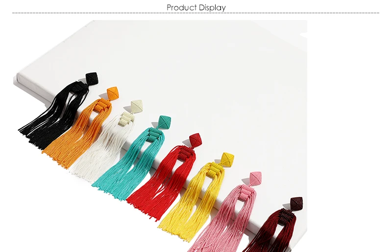 AYAYOO Long Tassel Earrings For Women Big Statement Earring Female 2019 Brincos Wedding Party Vintage Earings Fashion Jewelry (1)