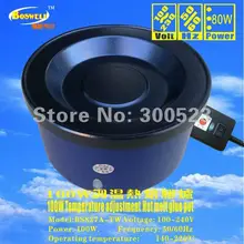 2011 Новый 200 Вт 100 240 В ЕС Plug термостат клея волос инструменты плюс г