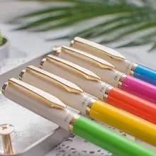 Newarrival, 0,38 мм, конфетный цвет, модная авторучка для студентов, офиса, ручка для занятий, caneta tinteiro plumas estilografica
