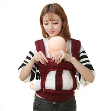 Многофункциональный рюкзак-кенгуру для детей, эргономичный рюкзак-слинг для детей, дышащий хлопок, переноска для детей от 3 до 30 месяцев
