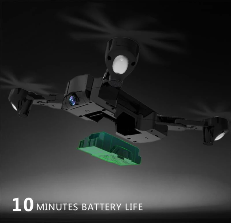 Travel Camera Foldable GPS WIFI FPV RC Drone APP Control Helicopter With FPV HD Camera 1080P Smart Follow Me Mode Drone VS S70W