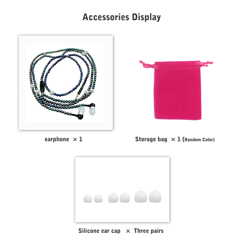 Earphone-girls-Rhinestone-Jewelry-Pearl-Necklace-earphones-with-microphone-for-android-With-Mic-3