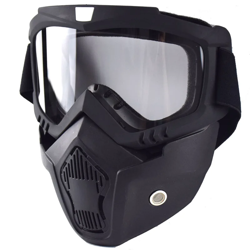

Motorcycle Glasses Windproof Dustproof With Face Mask Protection ATV Dirt Bike Motocross Racing Helmet Mask Goggles gafas