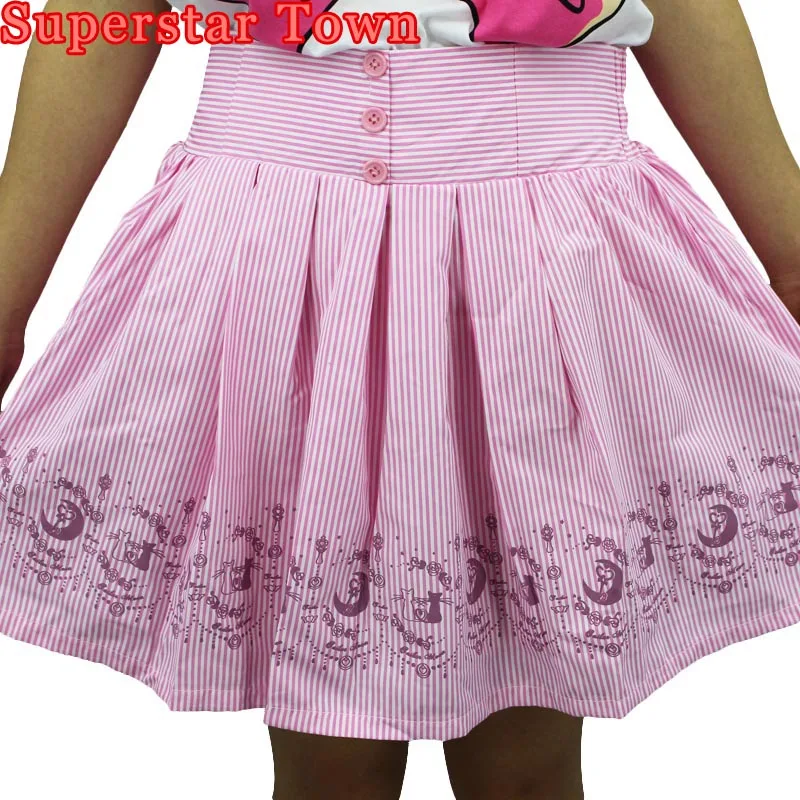 юбки женские Лолита юбка Каваи Дамы Сейлор Мун Юбки Высокой Талией Короткой