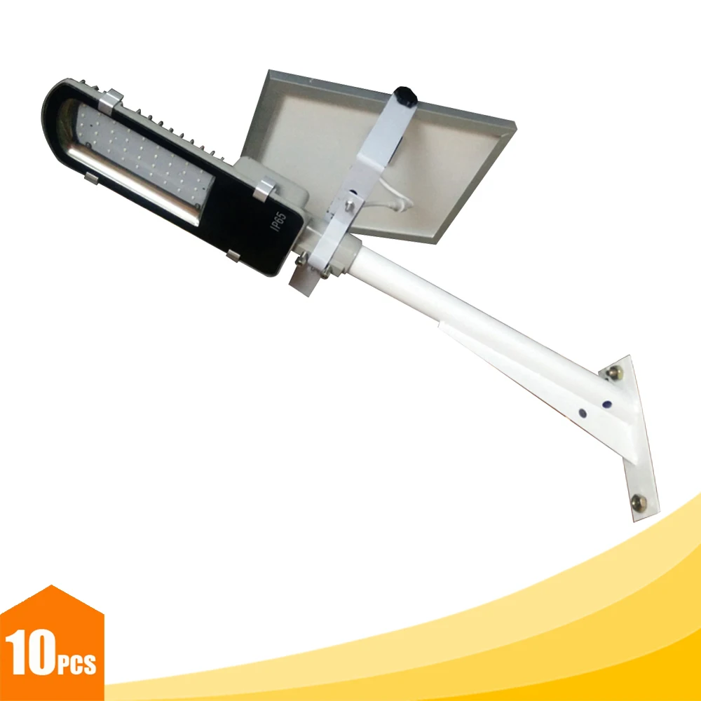 

Outdoor 36 LEDs Solar Street Light Waterproof IP65 with Auto Light Control and Timer Control Lighting Including the Bracket