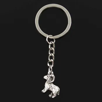 

Fashion Keychain 23x19mm Goat Ram Pendants DIY Men Jewelry Car Key Chain Ring Holder Souvenir For Gift