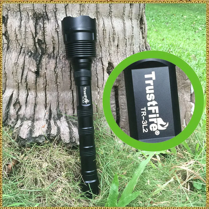 TrustFire 3T6 TR 3T6 upgrade TR 3L2 3L2 5 Mode 3800LM Memory 3 LED White Flashlight