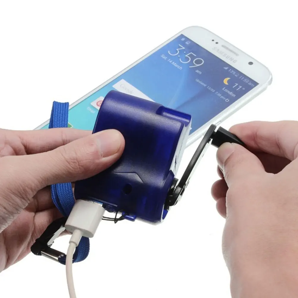 تسليم السلطة دينامو دائم بقاء والعتاد المشي USB ABS دوران عقارب الساعة المحمولة في الهواء الطلق كرنك اليد شاحن تسليم السلطة دينامو دائم بقاء والعتاد المشي USB ABS دوران عقارب الساعة المحمولة في الهواء الطلق كرنك اليد شاحن