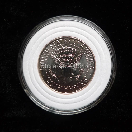 10 монет держатель для крышек монета защитный чехол подходит для США половина доллара подходит для диаметра 20 мм 25 мм 30 мм 35 мм 40 мм круглая белая губка