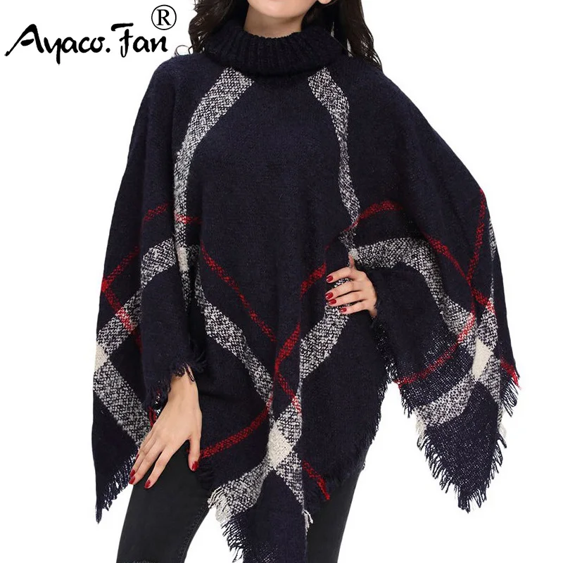 scarf sweater poncho