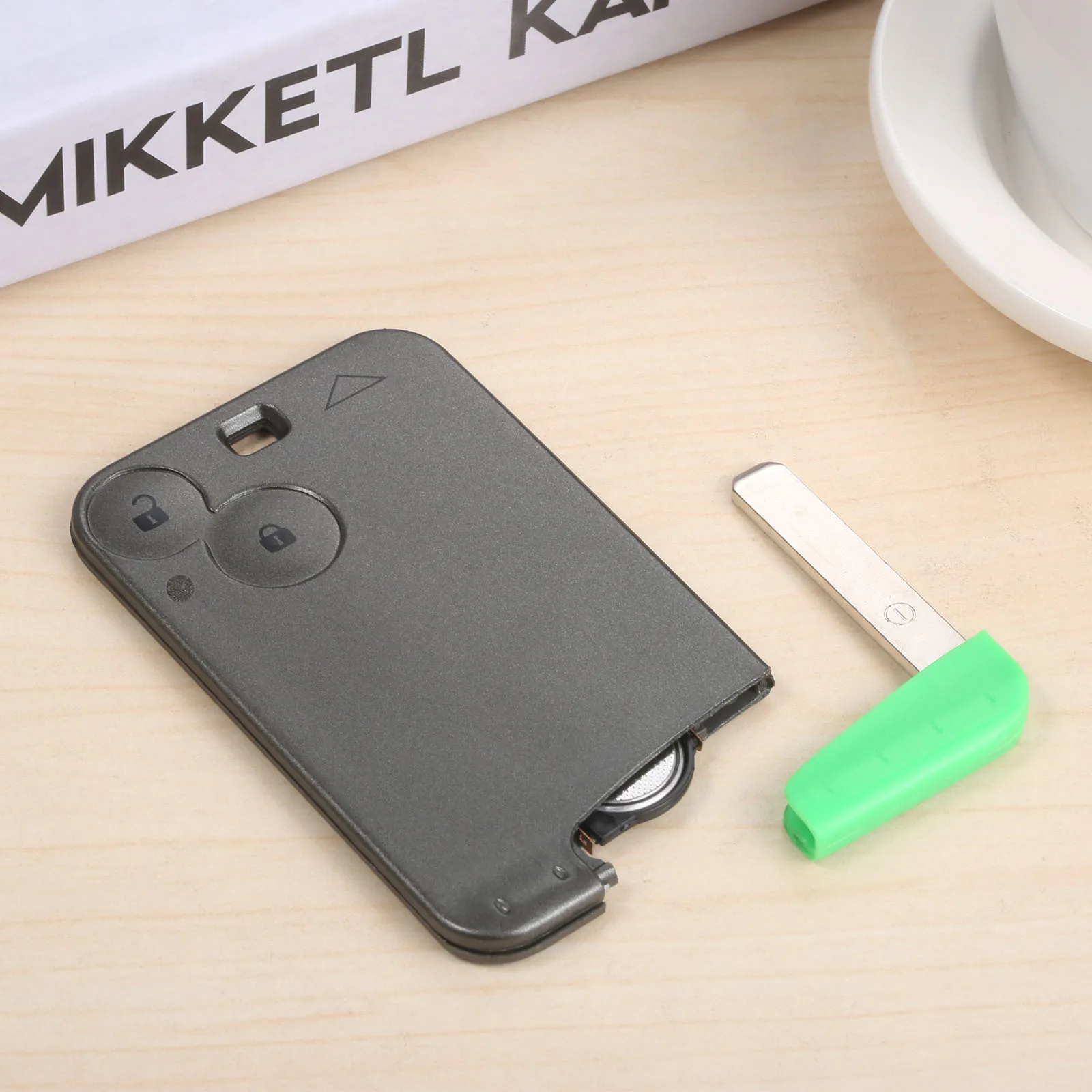 

2 Button Remote Card Smart Car Key PFC7947 ID 46 Clip Keyless Entry Key For Renault Laguna Espace Vel-Satis