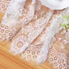Ourwarm white floral lace table ru