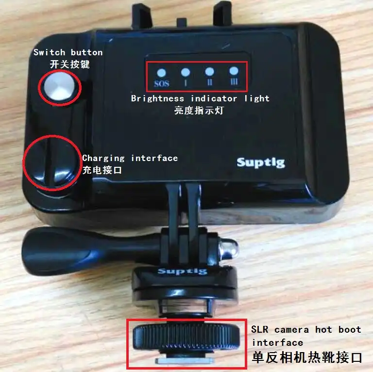 Slr Camera Underwater Light Diving Waterproof Led Lamp Power For Gopro Hero 9876 Session 4 5 Xiaomi Yi 4k Sjcam Sj6 8 9 Eken H9r Sports Camcorder Cases Aliexpress