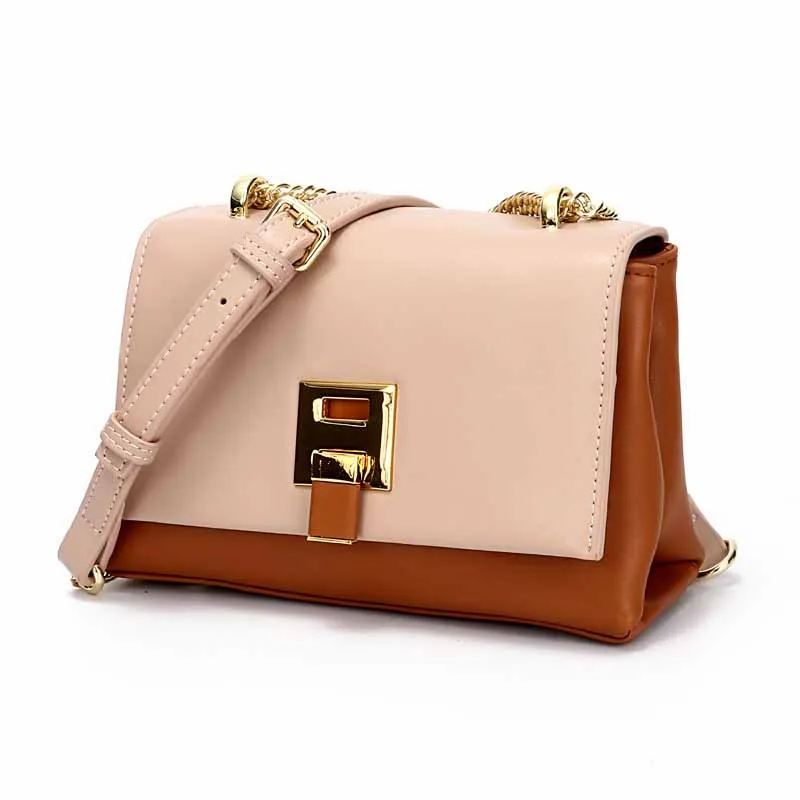 Контрастный цвет, подходящая тонкая женская сумка из спилка, маленькая квадратная сумка для мобильного телефона, высококачественное хранение, сумка-мессенджер