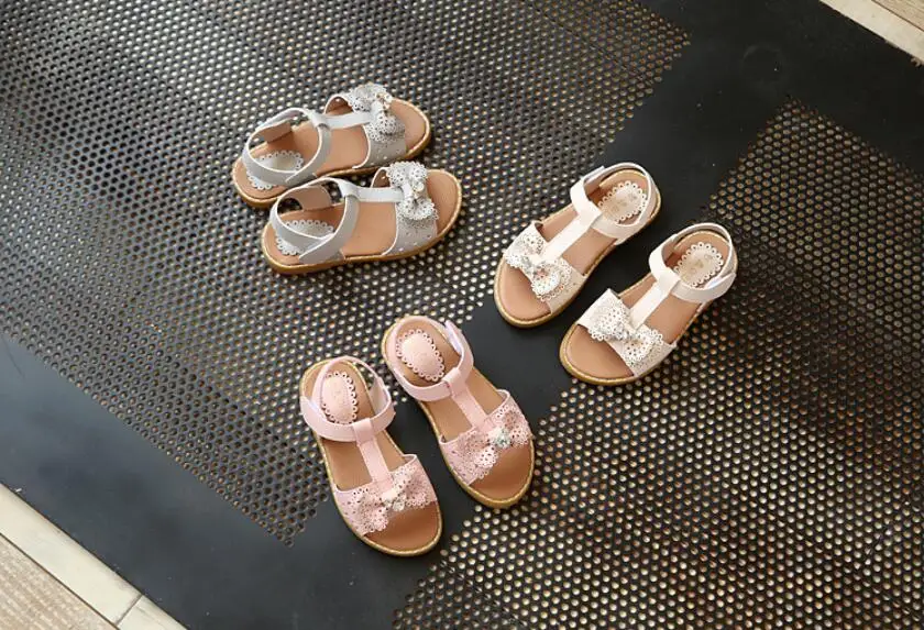 Children's bow sandals-12