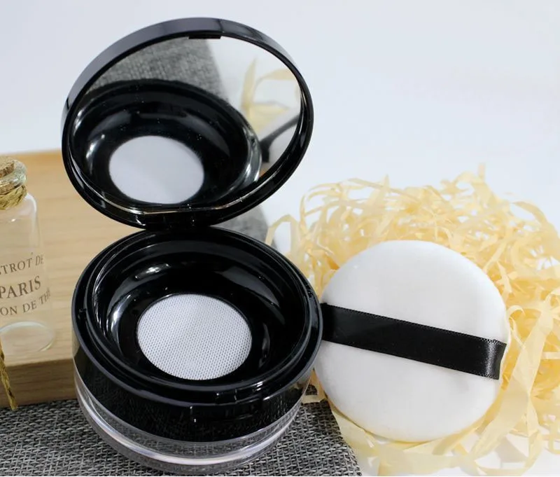 15G Loose Powder Container, with Mirror Cosmetic Powder jar.with