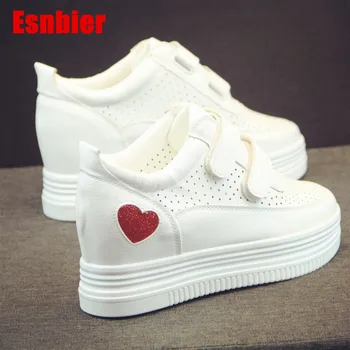 

wedge women shoes high top casual shoes women platform sneakers ladies shoes trainers women footwear heels sapatos mulher