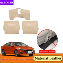 Авто-Стайлинг кожа для заднего сидения автомобиля, анти-пэд крышка внутренняя отделка Аксессуары Чехлы для Nissan Altima L34-н