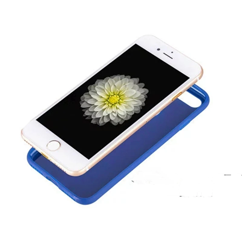 NFH милый матовый мягкий tpu чехол для Apple iPhone 5 SE 6 7 ультратонкий 9 цветов TPU на 5S 6S Plus