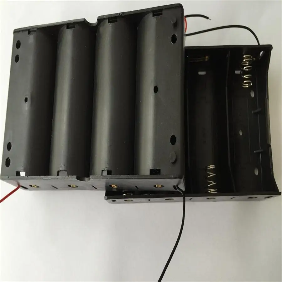 4LR20 или 4 xdsize 4X1,5 V Батарея держатель или Батарея коробка 6 V 150mm одножильный провод, 50 шт./лот