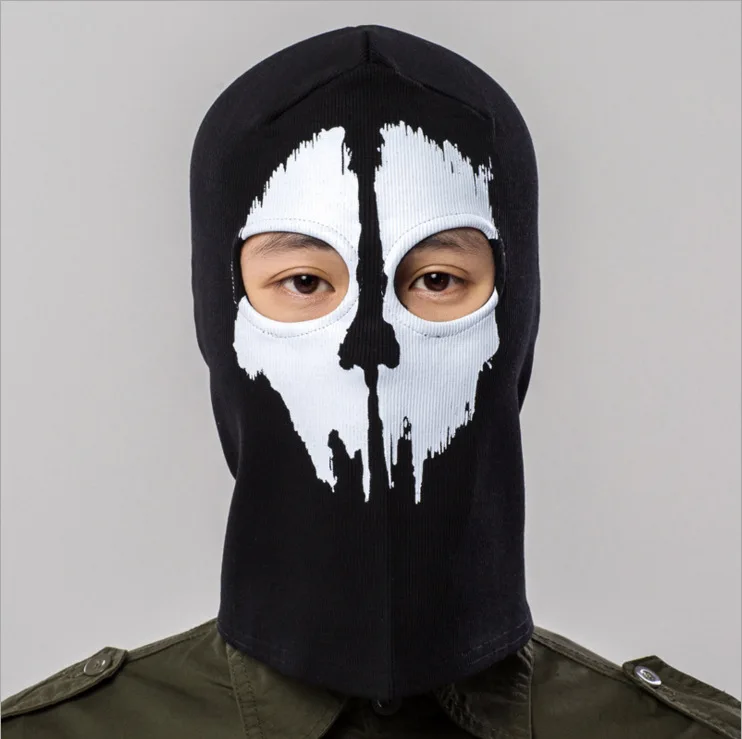 Тактический Полный Балаклава для нанесения маски на лицо мотоцикл Велоспорт охота открытый лыжный Призрак Череп маски