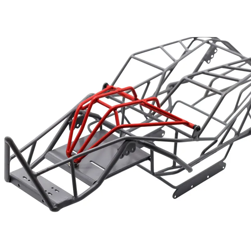 1/10 радиоуправляемая гусеничная машина, обновленная часть из титанового сплава, полностью Металлическая рулонная клетка, рама для осевого Рейфа 90048
