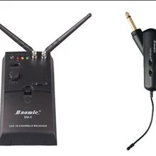 Продвижение Высокое качество гитара baomic 5A Профессиональный цифровой электрический Беспроводной бас-гитары Системы