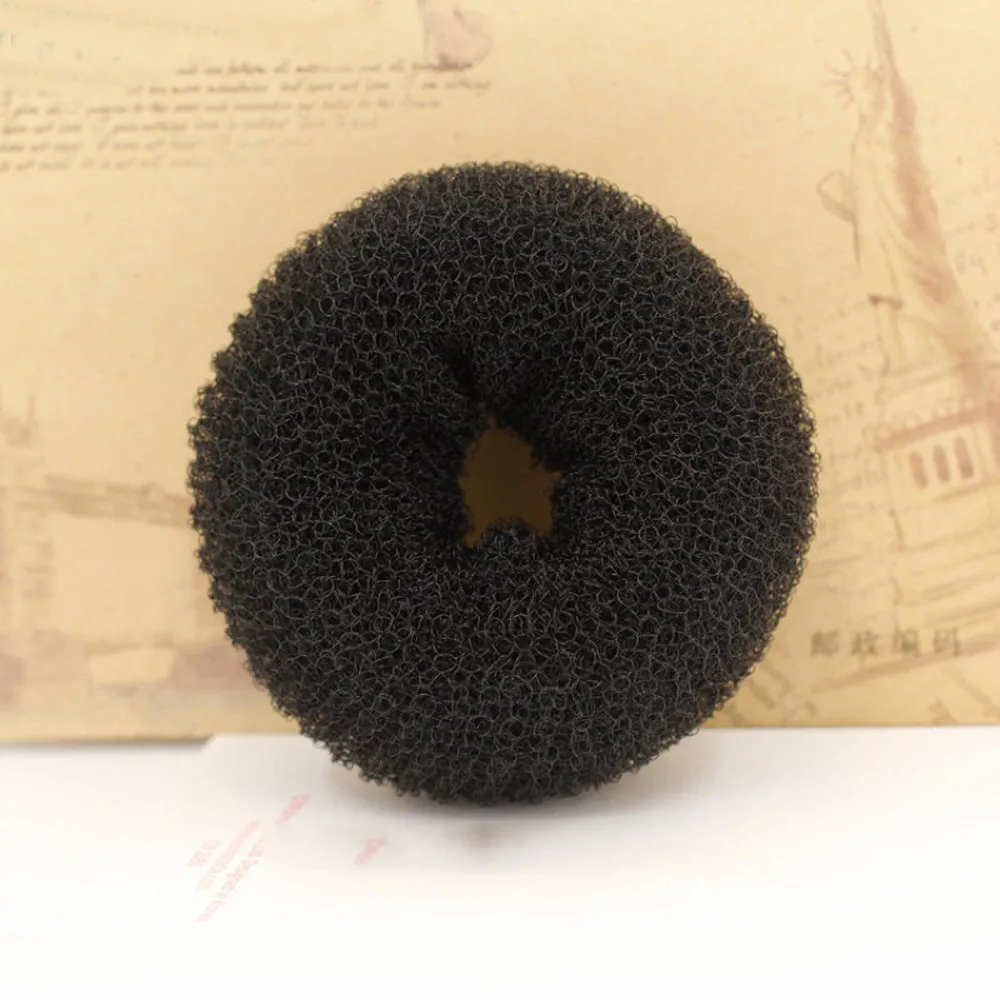 Пончики аксессуары для волос 4 размера Кольцо для укладки волос стиль диспенсер булочки головное устройство кольцо для волос повязка для волос резинки для волос для женщин
