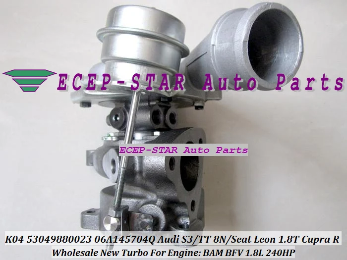 K04 53049880023 53049700023 06A145704Q TURBO Turbocharger For Audi S3 TT 8N Seat Leon 1.8T Cupra R BAM BFV 1.8L 240HP (2)