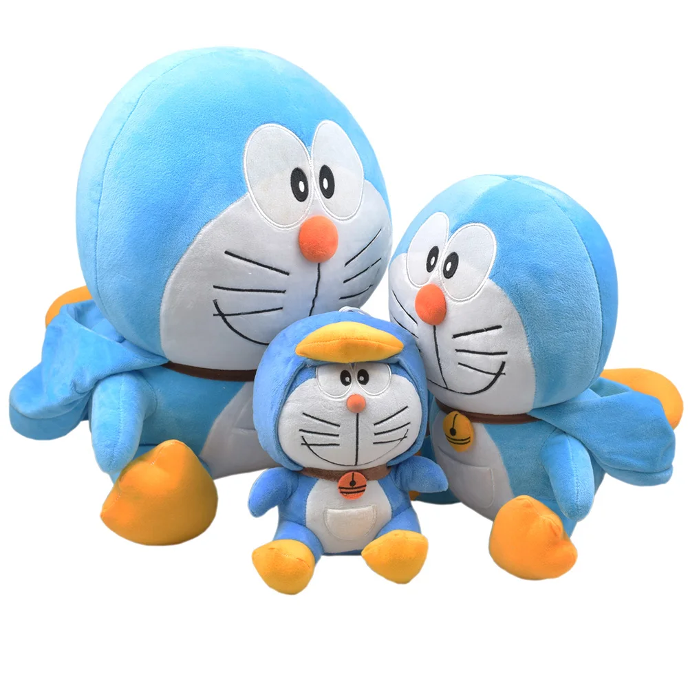 QICSYXJ Birthday Gift Supply Doraemon Plush font b Toy b font 8 12 16 Penguin Stuffed