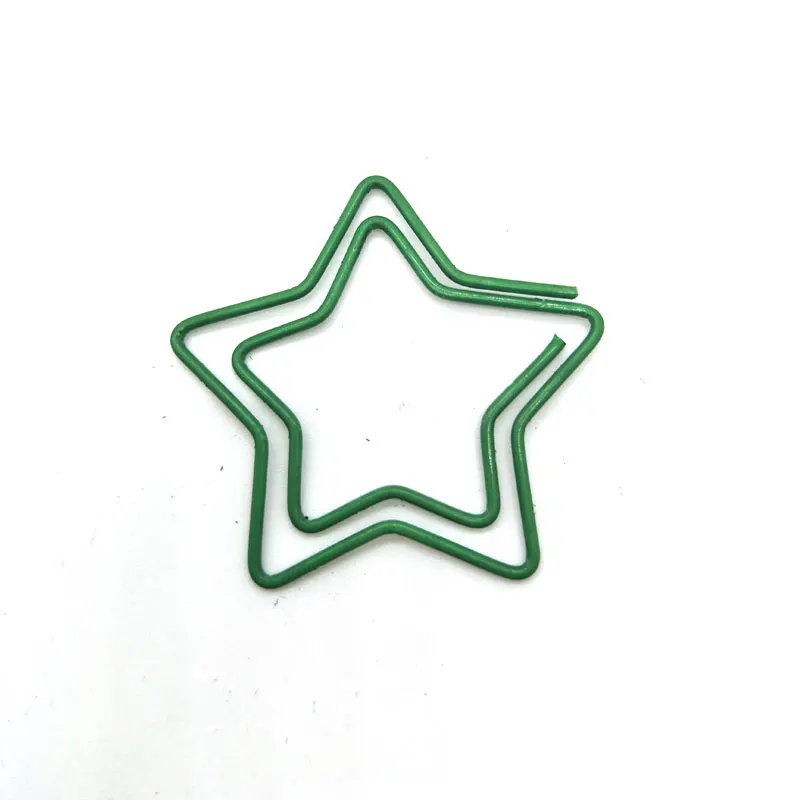 Five---pointed-star-shape-paper-clip-office-stationery-song-pin-wholesale1