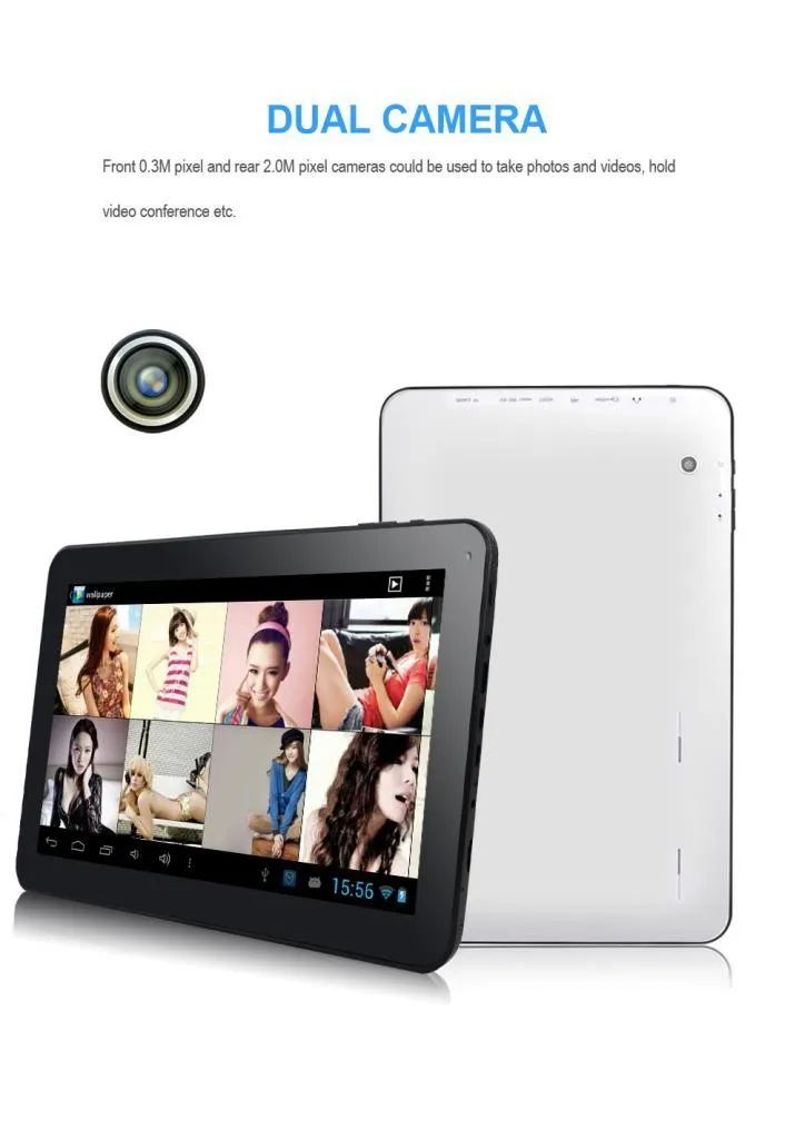 Boda tablet pc 10." Android 4.4 Tablet PC Окта-ядерный 2.0 ГГц 16 ГБ Tablet PC WI-FI+ 3 Г Bluetooth