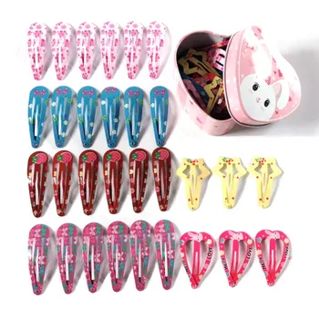 

30pcs baby Girls HairClips for Hair Clip Pins Hairpins Color Metal for Baby Girl Children Girls Accessories