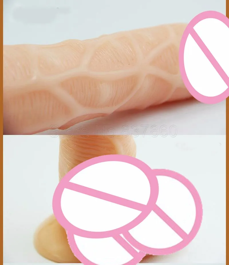 AILIGHTER Realistic Big Dildo Silicone Penis Dick With Strong Suction Cup Huge Dildos Cock Adult Sex Products Sex Toys for Women 6