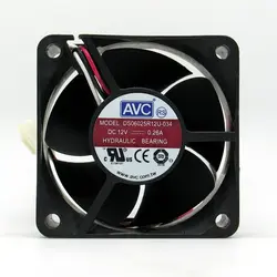 Ds06025r12u-034 41R8511 6 см 6025 12v0. 26A 60 * 60 * 25 мм вентилятор охлаждения