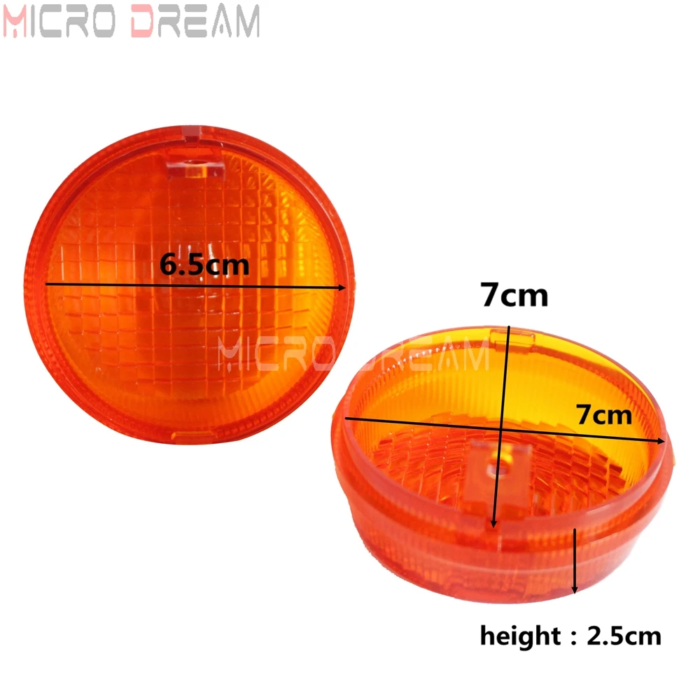 Turn Signal and Lens For Kawasaki VN800 Vulcan 1997-2005 Front Right Orange